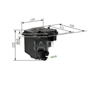 Nuevo filtro de combustible genuino 0450907006 para CITROËN FIAT FORD MAZDA MINI PEUGEOT VOLVO