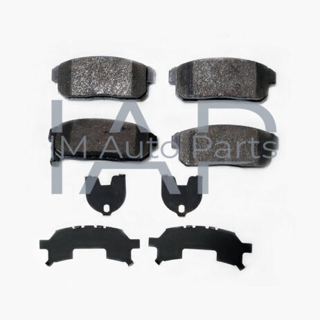 Jeu de plaquettes de frein d'origine TRW pour essieu arrière GDB3357 pour MAZDA NISSAN - Image 2