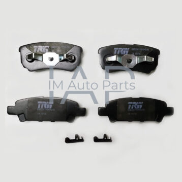 Set di pastiglie freno originali TRW per asse anteriore e asse posteriore GDB3341YO per DODGE JEEP MITSUBISHI
