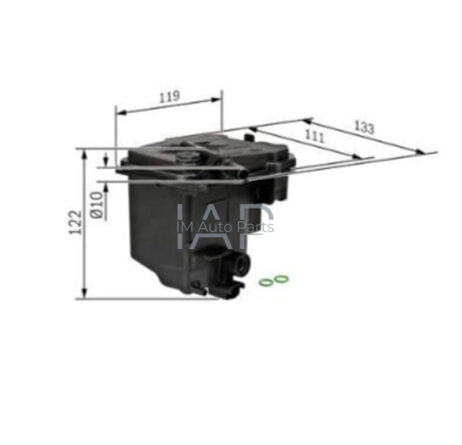 Nuovo filtro carburante originale 0450907006 per CITROËN FIAT FORD MAZDA MINI PEUGEOT VOLVO