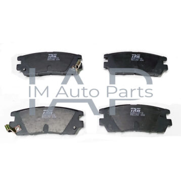 Conjunto de pastilhas de freio TRW eixo traseiro GDB1127YO original novo para MITSUBISHI