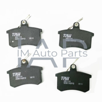 Conjunto de pastilhas de freio TRW eixo traseiro GDB1163YO original novo para AUDI