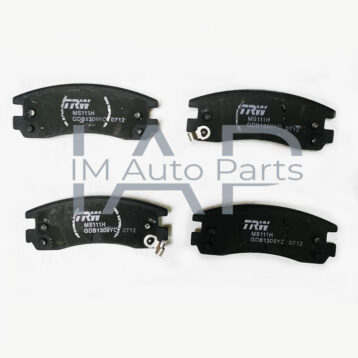 Conjunto de pastilhas de freio TRW eixo traseiro GDB1309YO genuíno novo para BUICK OPEL PONTIAC VAUXHALL