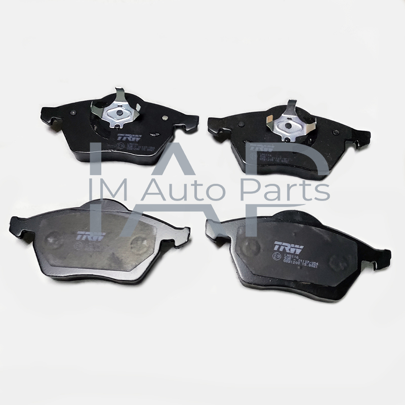 ชุดผ้าเบรคเพลาหน้า TRW GDB1200 ใหม่ของแท้สำหรับ AUDI VOLKSWAGEN