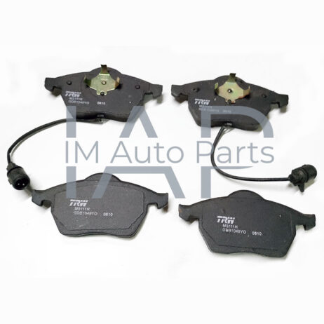 ของแท้ใหม่ TRW เพลาหน้า GDB1049YO ชุดผ้าเบรคสำหรับ AUDI SEAT SKODA VW