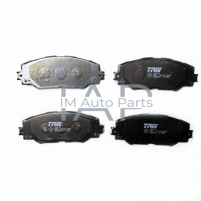TRW Bremsbeläge GDB3424 Bremsklötze für Toyota Auris _E18